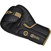 Боксерские перчатки RDX F6 Kara Matte Golden (капа в комплекте)