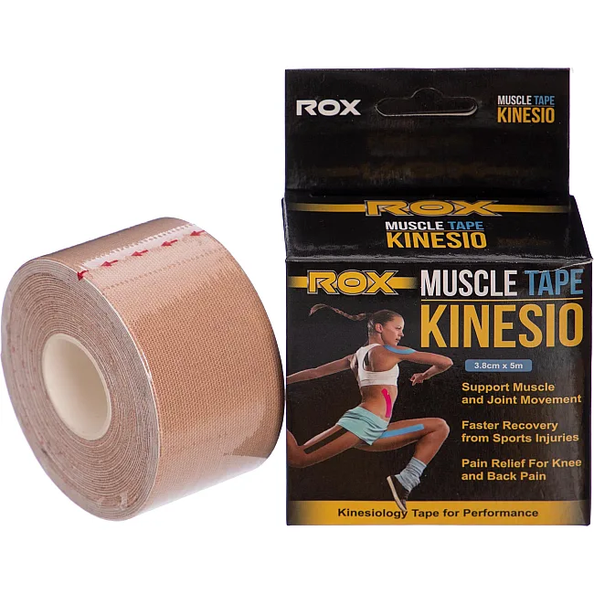 Кинезио тейп для лица и тела Kinesio tape ROX BC-5503-3_8
 5м