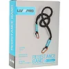 Трубчатый эспандер
 с карабином в защитном рукаве RESISTANCE TUBE LiveUp LP8401-XL очень высокая