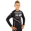 Костюм компрессионный детский рашгард лонгслив и штаны VENUM
 OKINAWA 9504B-9604B XXS
-S (Черный-серый)