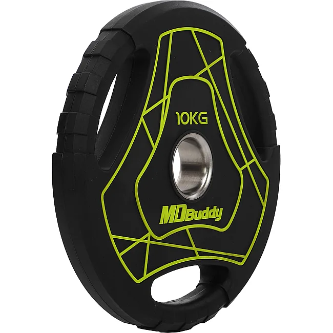 Блин для штанги полиуретановый
 MD Buddy TA-9647-10 51мм 10кг