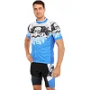 Велоформа летняя джерси и шорты SPOINT SKULL MS-6820-BL