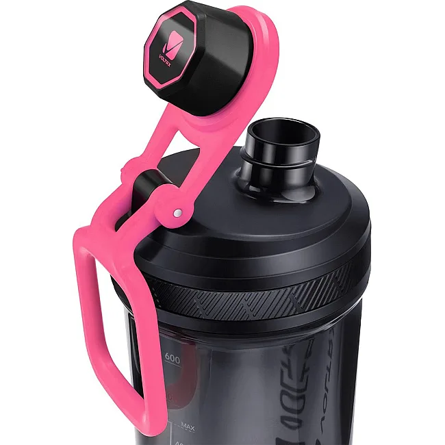 Шейкер спортивный электрический Voltrx Gallium 700 мл. Tritan Pink