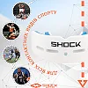 Капа бокса Shock Doctor Nano Double взрослая, на верхние и нижние зубы (возраст 11+.) White (art. 6702-WH-AD)