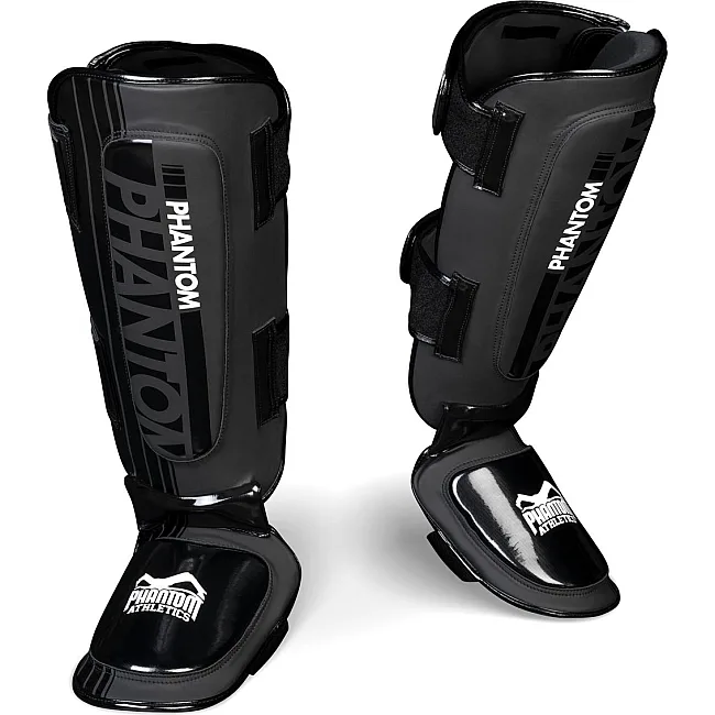 Защита голени и стопы Phantom APEX Hybrid Black