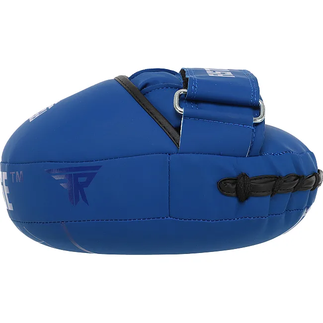 Лапа боксерская изогнутая тренировочная кожа FISTRAGE VL-4151 23х19х9см 2штуки (Черный)