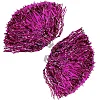 Помпони матові для танців із захватами-кільцями SP-SPORT Pom-Poms C-0838 2шт (Червоний)