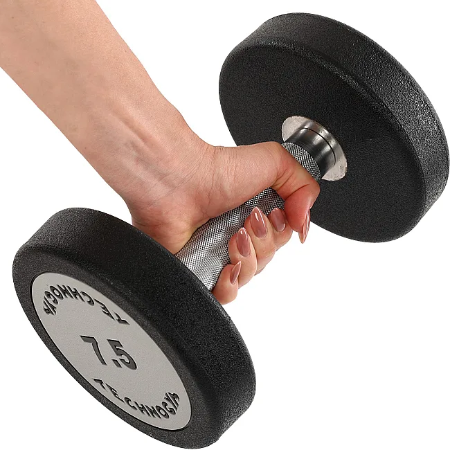 Гантель профессиональная
 с полиуретановым покрытием TECHNOGYM TG-1834-7_5 1шт 7,5кг