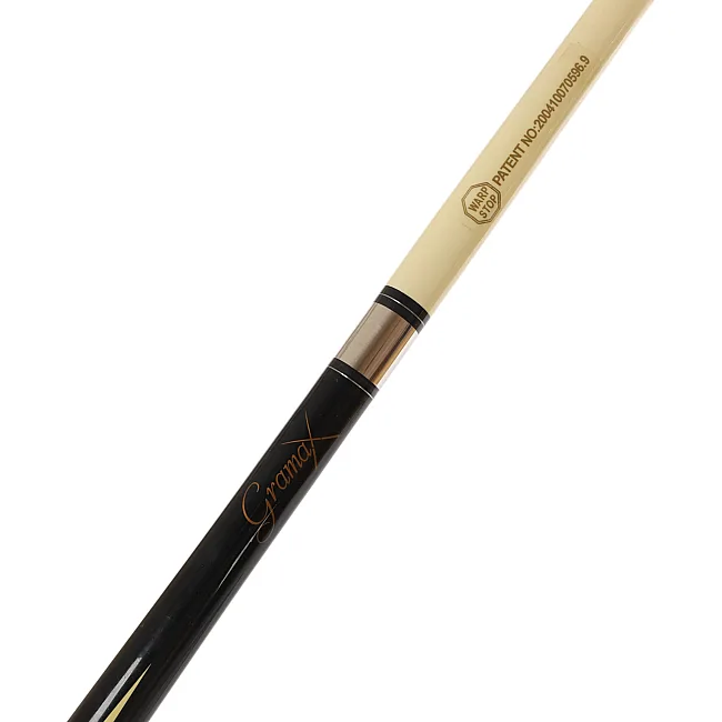 Кий бильярдный для русской пирамиды двухсоставной разборной GRAMAX CARBON KS-6206 160 см
x1,3см