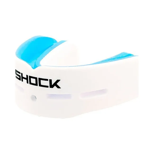 Капа бокса Shock Doctor Nano Double взрослая, на верхние и нижние зубы (возраст 11+.) White (art. 6702-WH-AD)