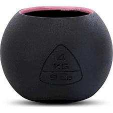 Гиря-колокол чугунная окрашенная BALL BELL LiveUp LP8047-9LB вес 4кг