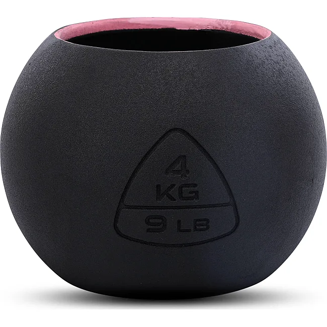 Гиря-колокол чугунная окрашенная BALL BELL LiveUp LP8047-9LB вес 4кг