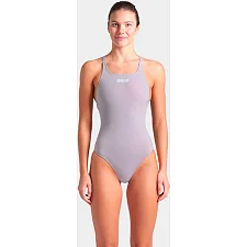 Купальник закрытый для женщин Arena TEAM SWIMSUIT SWIM PRO SOLID светло-сиреневый