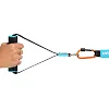 Трубчатый эспандер
 с карабином в защитном рукаве RESISTANCE TUBE LiveUp LP8401-XL очень высокая