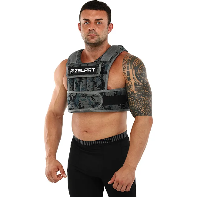 Утяжелительный жилет
 с регулируемым весом ZELART
 WEIGTH VEST TA-7806-10 вес-1-10кг