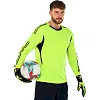 Детские вратарские перчатки
 с защитой пальцев FDSPORT 700-1 (Черный-салатовый)