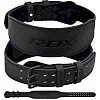 Атлетический пояс RDX Leather Full Black