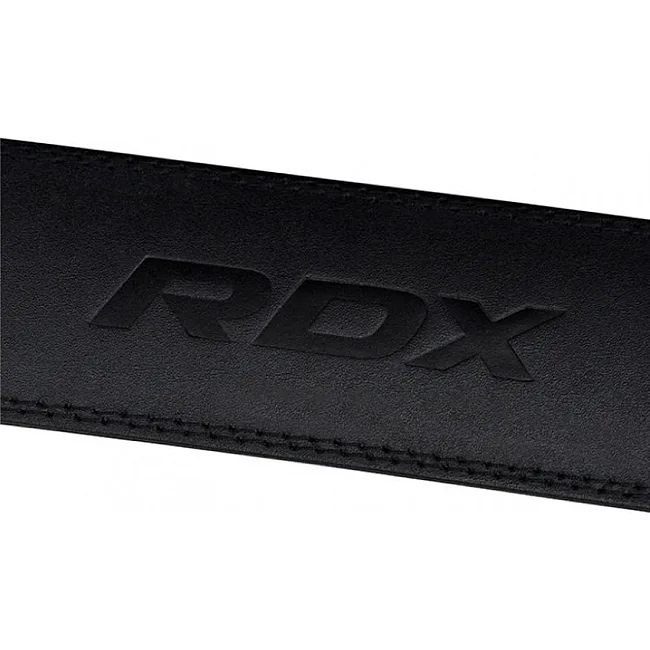Атлетический пояс RDX Leather Full Black