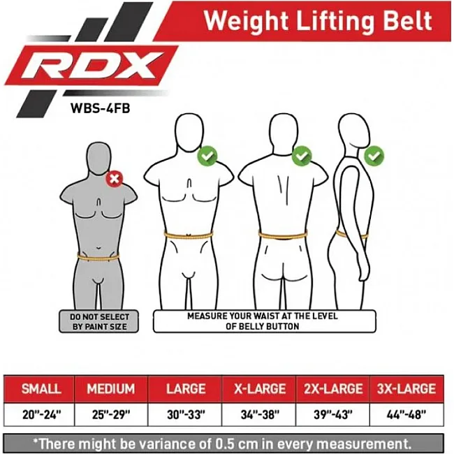 Атлетический пояс RDX Leather Full Black