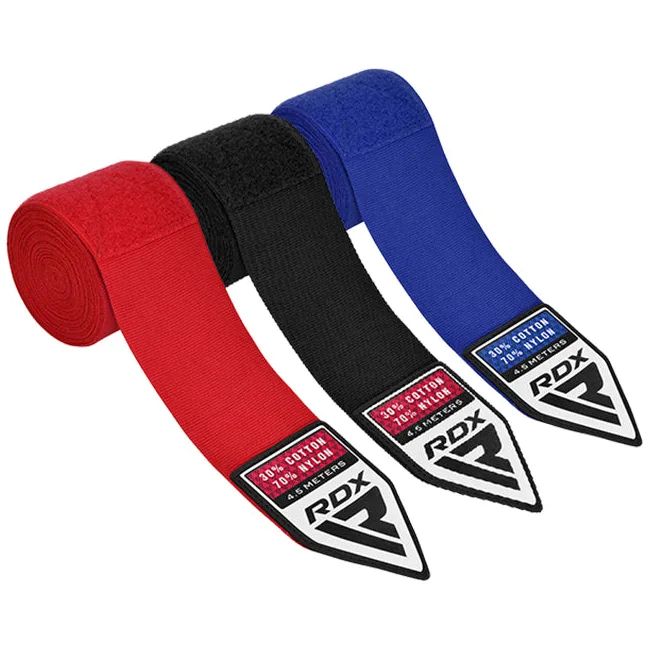 Бинты боксерские RDX RB Boxing Set - Red Blue Black