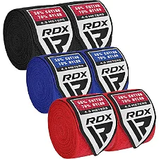 Бинты боксерские RDX RB Boxing Set - Red Blue Black