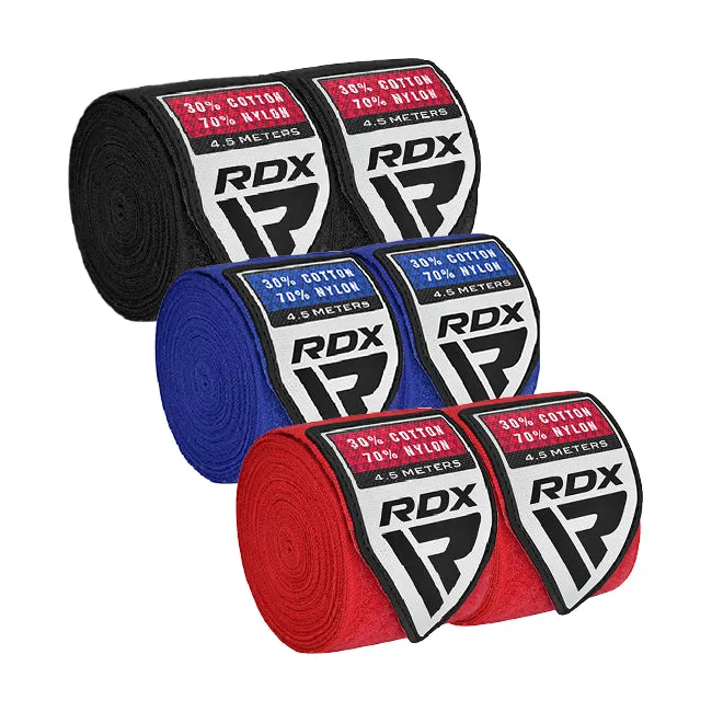 Бинты боксерские RDX RB Boxing Set - Red Blue Black