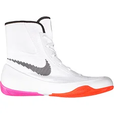 Боксерки для бокса NIKE Machomai 2.0 SE White Black Bright Crimson