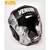 Детский боксерский шлем VENUM YKZ21 Black White