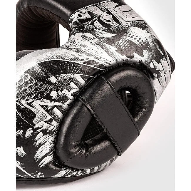 Детский боксерский шлем VENUM YKZ21 Black White