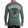 Двосторонній лонгслів Afflcition Over Exposure Black Trellis
