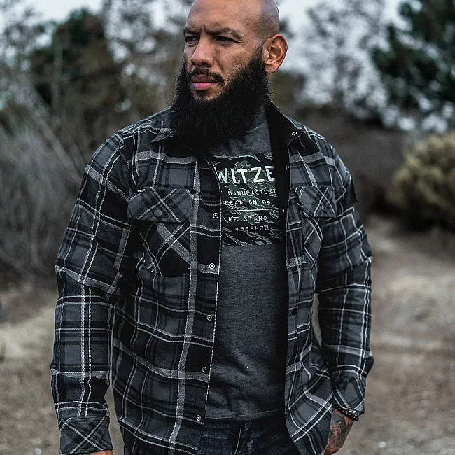 Двусторонняя рубашка HOWITZER Brigade Flannel Black