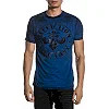 Футболка AFFLICTION Divio Dare SS TEE Sapphire Blue