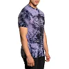 Футболка мужская AFFLICTION Brighton s Tee Dusk Purple Plumeria Crystal