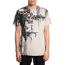 Футболка мужская AFFLICTION Indian Chief Tee