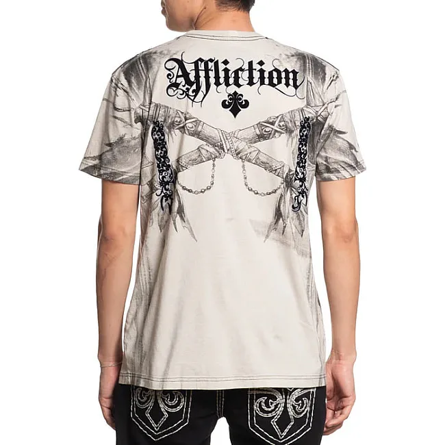 Футболка мужская AFFLICTION Indian Chief Tee