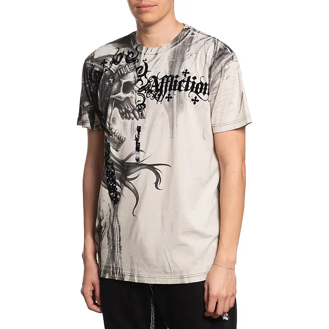 Футболка мужская AFFLICTION Indian Chief Tee