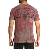 Футболка мужская AFFLICTION Value Honor Mahogany