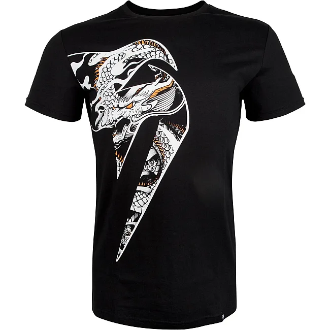 Футболка VENUM Giant x Dragon Black White