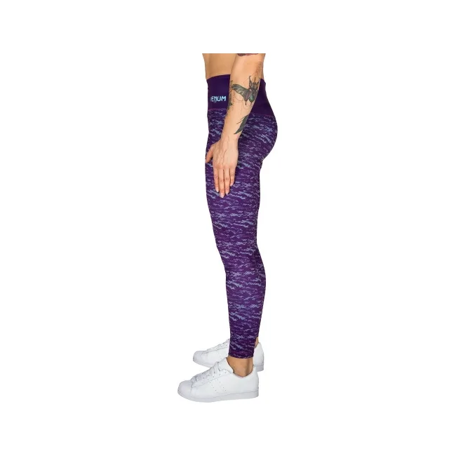 Женские леггинсы Venum Camoline Leggings Dark Purple