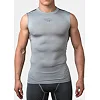 Компрессионная футболка без рукавов Peresvit Air Motion Graphite Grey Black Tank