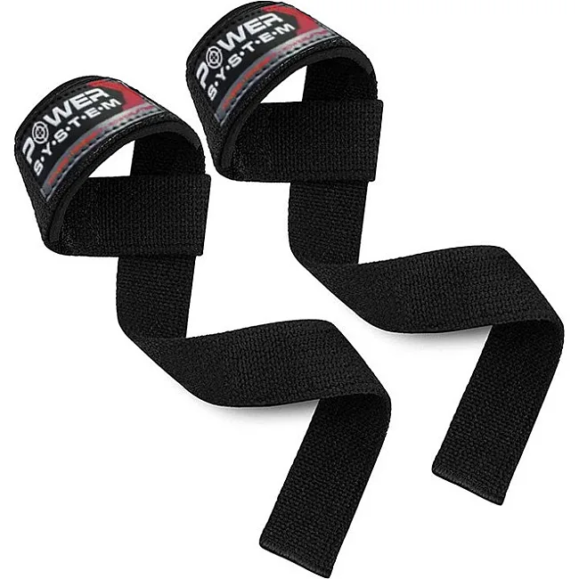 Ламки для тяги POWER SYSTEM PS-3400 Power Straps Black/Red