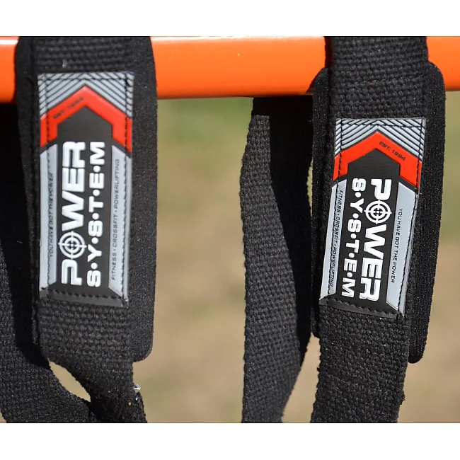 Ламки для тяги POWER SYSTEM PS-3400 Power Straps Black/Red