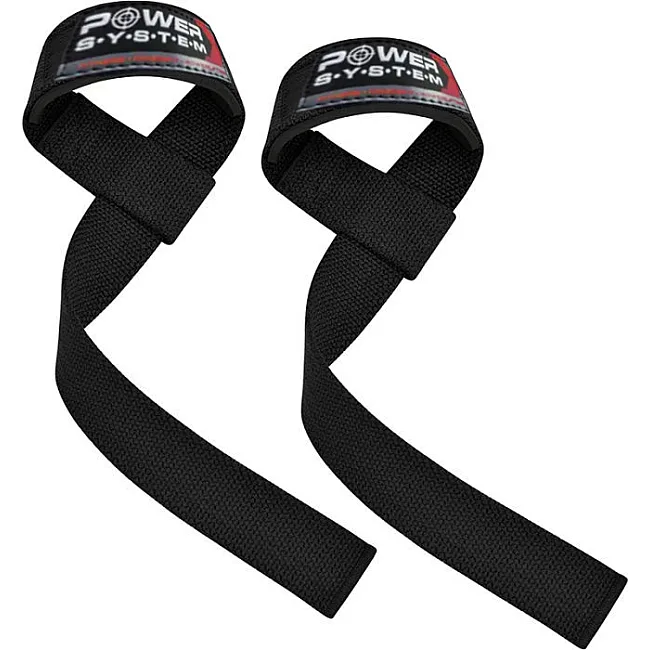 Ламки для тяги POWER SYSTEM PS-3400 Power Straps Black/Red