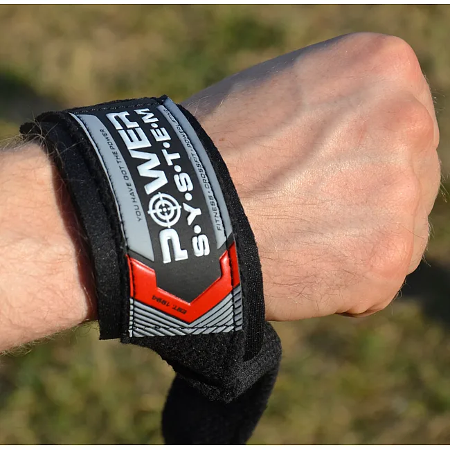 Ламки для тяги POWER SYSTEM PS-3400 Power Straps Black/Red