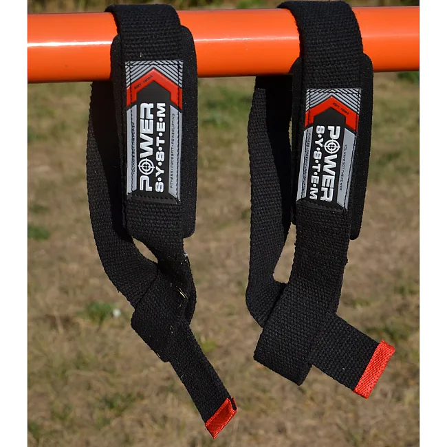 Ламки для тяги POWER SYSTEM PS-3400 Power Straps Black/Red