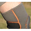 Наколенник-бандаж MADMAX MFA-297 with Patella Stabilizer Dark Grey/Orange
