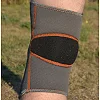 Наколенник-бандаж MADMAX MFA-297 with Patella Stabilizer Dark Grey/Orange