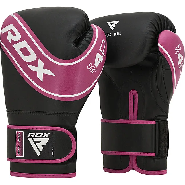 Перчатки детские для бокса RDX 4B Robo Pink