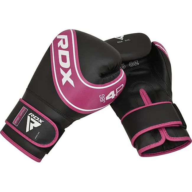 Перчатки детские для бокса RDX 4B Robo Pink
