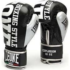 Перчатки для бокса LEONE Explosion Black